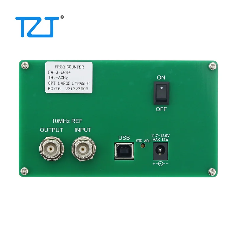 TZT BG7TBL FA-3-3G 1Hz-3GHz/FA-3-6G 1Hz-6GHz 고감도 주파수 측정기 -30dBm +20dBm 정밀 주파수 카운터