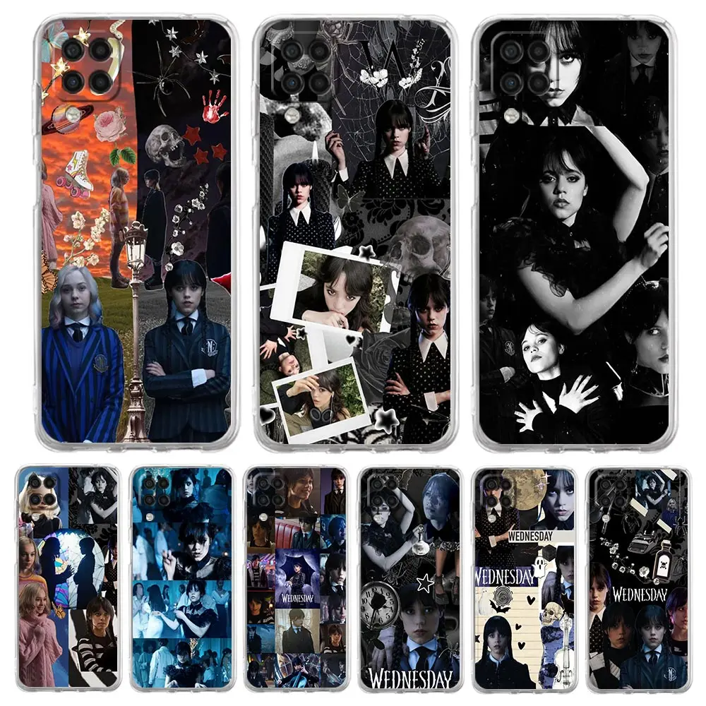 

Tv Show Wednesday Phone Case For Samsung Galaxy A51 A71 A21S A12 A11 A31 A41 A03S A13 A33 A73 A53 A52 A32 5G A23 Clear Cover