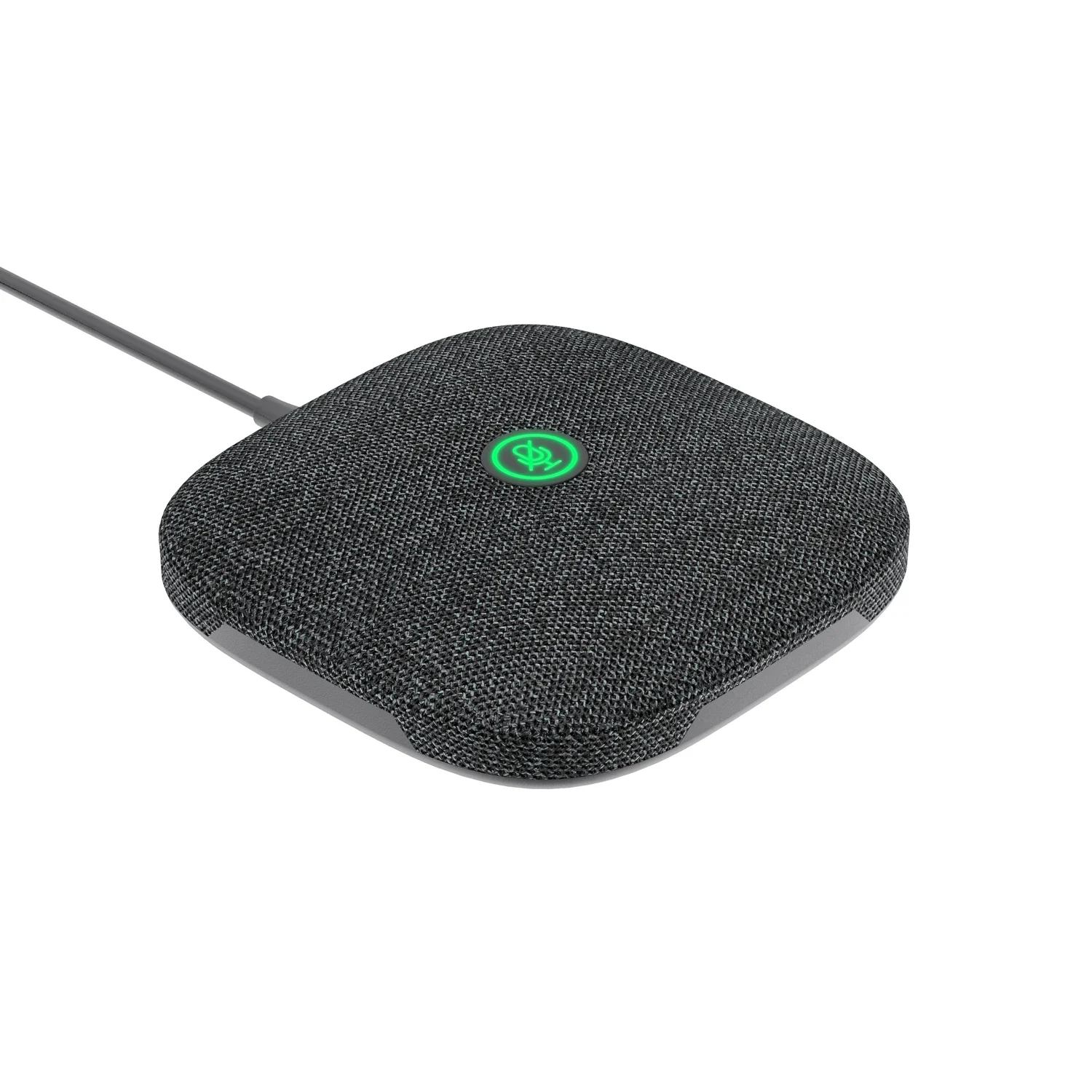 360 Omnidirectional Wireless Speaker Audio Pickup Conference Speakerphone Mobile Phone Black Gift Computer Microphone Box Style
