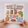 Halloween Spectre Coloring Book COZY&CUTE Coloring Book for Adults and Teen Featuring Adorable Creepy Creatures Painting Gift 2