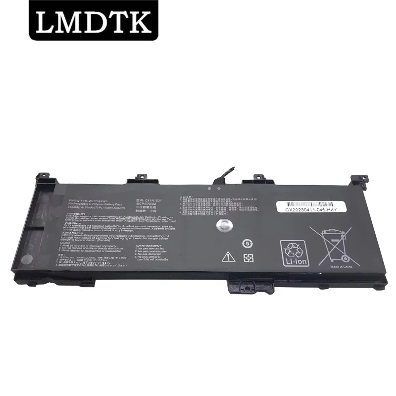 

LMDTK New C41N1531 Laptop Battery For Asus ROG Strix GL502VSK GL502VS GL502VY GL502VY-DS71 GL502VY-DS74 GL502VS-1A RDG 15.2V