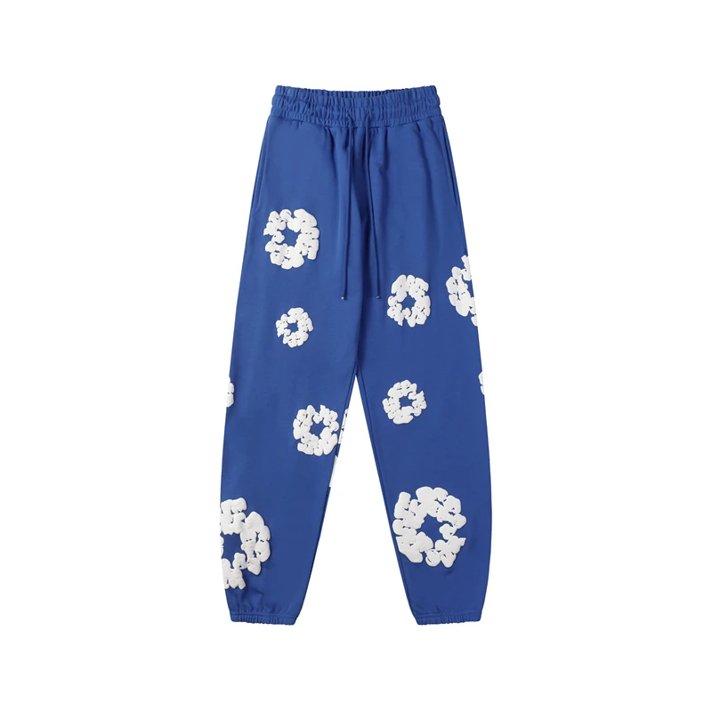 Men Women Causal Print Drawstring High Waist Baggy Joggers Sweatpants With Pockets Tops Men Women pants 5