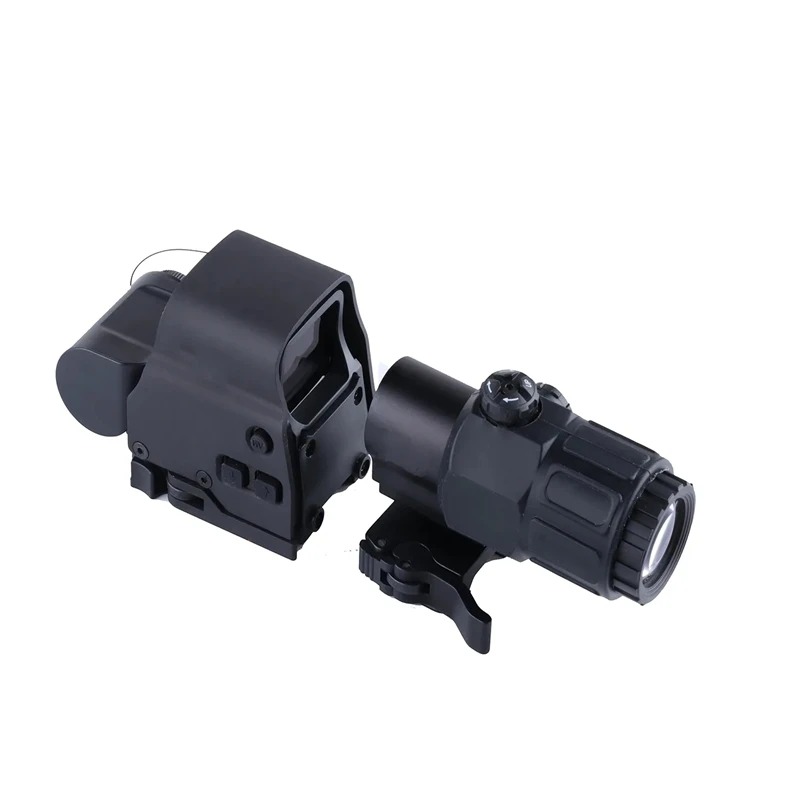 Rifle Scope Mount Tactical Hologram Combination 558+G33 Rifle Sight Optical Sight 3 x Magnifier For Fast Installation Of Side-Turning