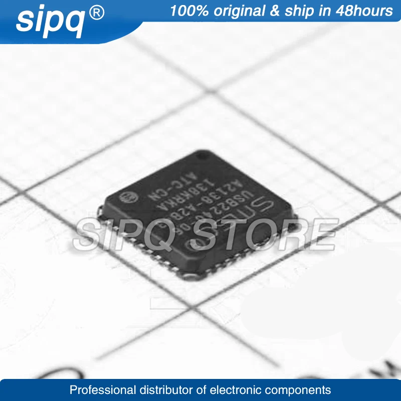 

10PCS/LOT USB2240-AEZG-06 USB2240 QFN-36-EP(6x6) Ultra Fast USB 2.0 Multi-Format, SD/MMC, and MS Flash Media Controllers New
