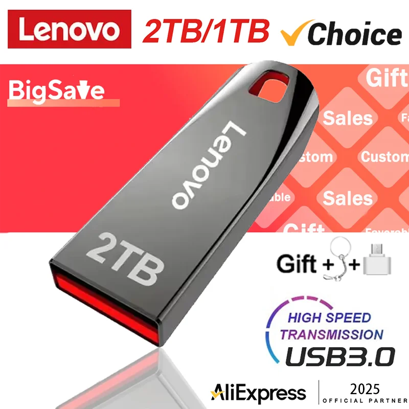 Lenovo 2 to 1 to stylo USB3.1 450 mo/s étudiants 512GB 256GB USB3.0 clé USB 350 mo/s 128GB U disque 250 mo/s école Mini PlugPla