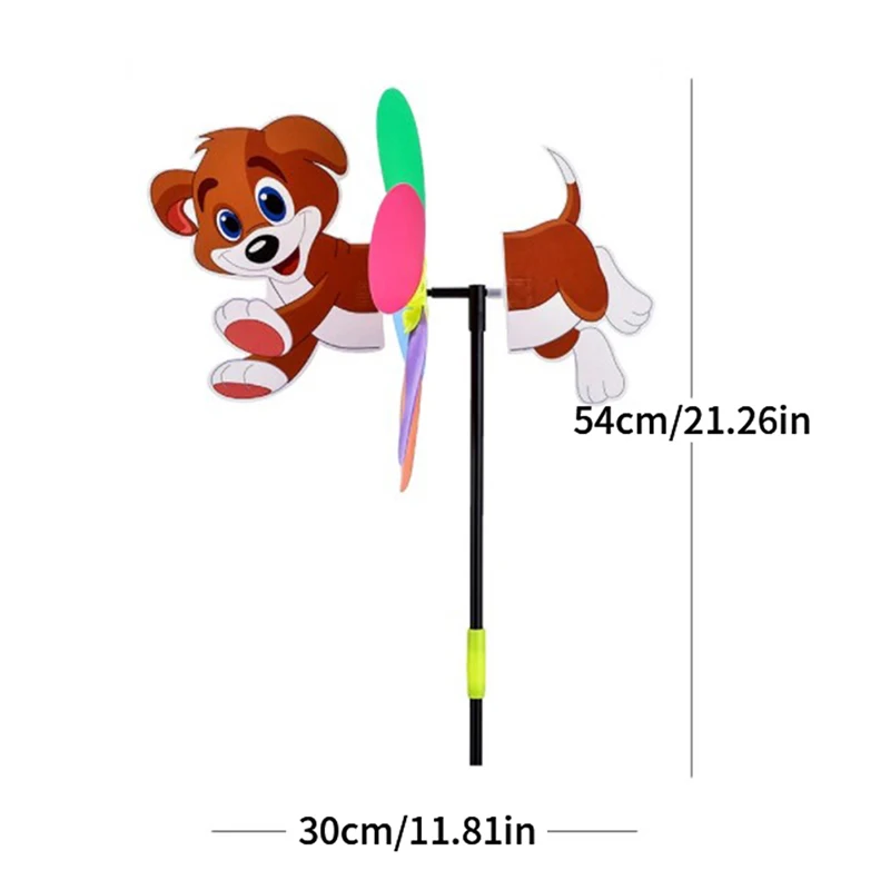Windmill toys animal wind spinners wind spinner garden windmill Animal Bee Nine Style Three-dimensional Windmill Cartoon Children Toys Garden Wind Spinner Whirligig Yard Decora 1Pc