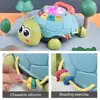 Multifunctional Crawling Turtle Telephone Baby Toy Puzzle Early Education Story Machine Musical Toy 6 Months Infant Baby Gifts 5