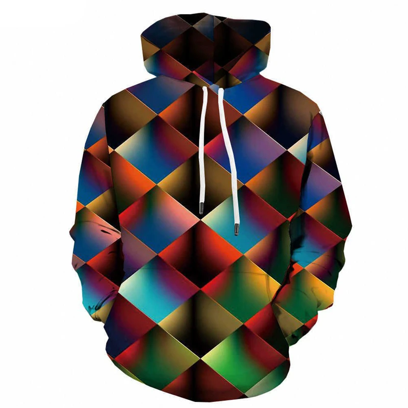 thumbnail image 1 of Venta caliente Sudadera con capucha psicodélica con estampado 3D para hombres y mujeres Sudadera con capucha de manga larga con personalidad genial Jerseys de calle de primavera Ropa masculina, 1 of 5