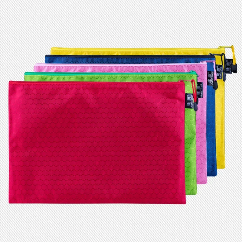 Children Waterproof Stroller Bag Baby Stroller Organizers Nipple Pacifier Storage Color A4 Pocket Folders Document Cover Case