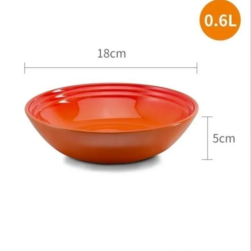 Ceramic Dinner Plate Porcelain Soup Bowl Dessert Salad Food Dish Kitchen Serving Tray 1 Pack