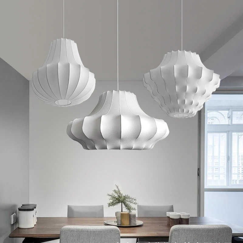 Creative Cocoon Pendant Lamp Wabi Sabi Style Pendant Light