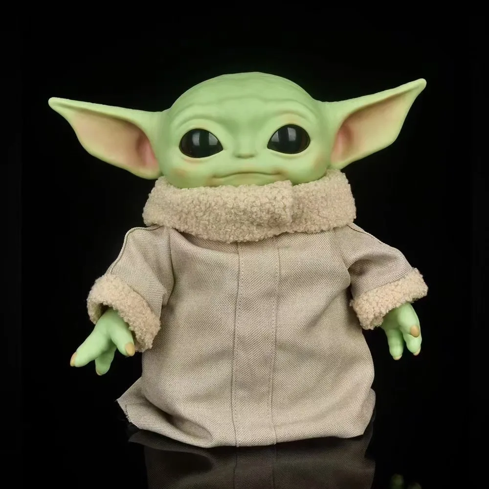 Peluche Baby Yoda The Mandalorian, Cuerpo Blando y Base Robusta – 28 cm –  Shopavia