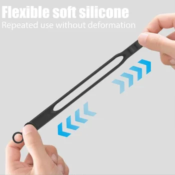 Silicone Magnetic Cable Ties – Tangle-Free Wire Management for Home/Office 4