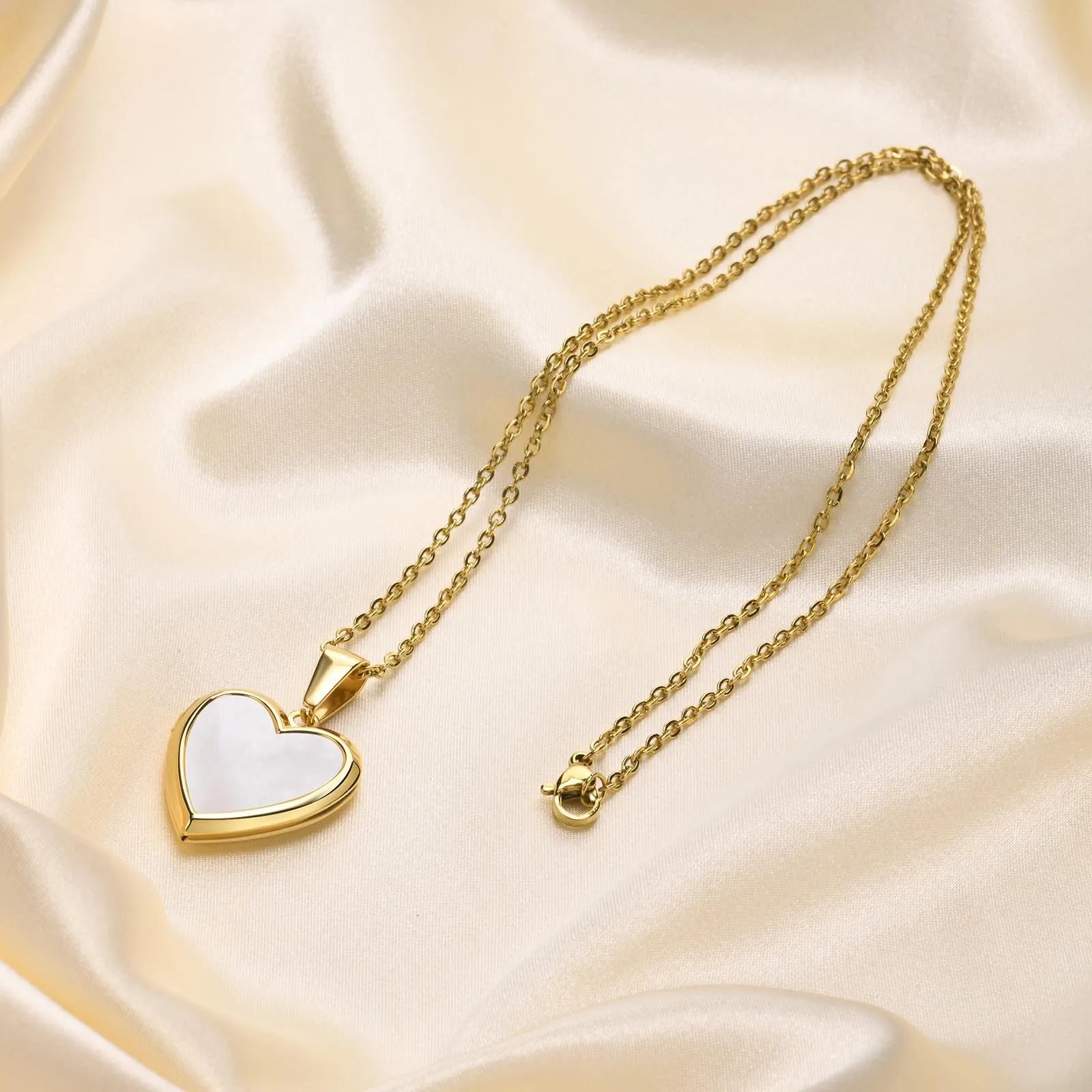 Kristall-Herz-Halskette für Frauen, Valentinstag, niedlich, geschwollene Liebe, Edelstein-Anhänger, verstellbare Gliederkette, Hochzeit, Schmuck, Geschenk – Detail 9