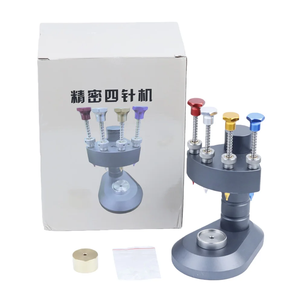 High Precision 4 Pins Watch Hands Presser Steel Watch Needle Installing Setting