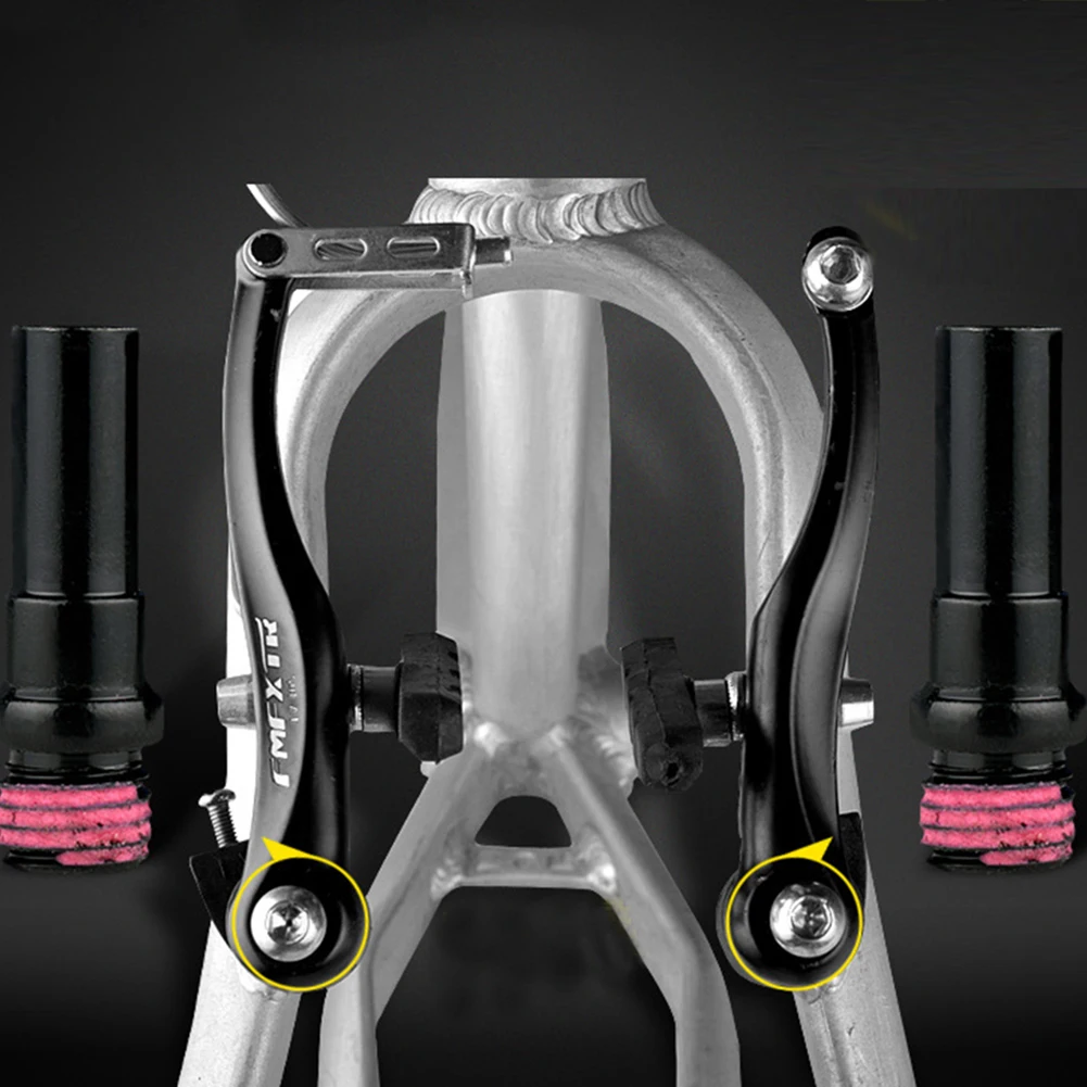 Fahrradbremssäule, Anti-Lose-Kleber, hochfester Stahl, V-Brake-Befestigungsschraube, schwarz, 2er-Pack Säulenschraube, leicht zu verriegeln – Detail 23