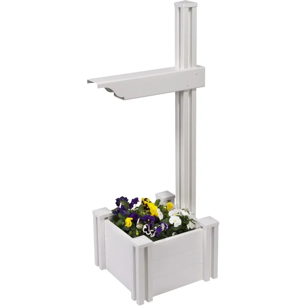 ZP19027 Majestic Mailbox Post, White