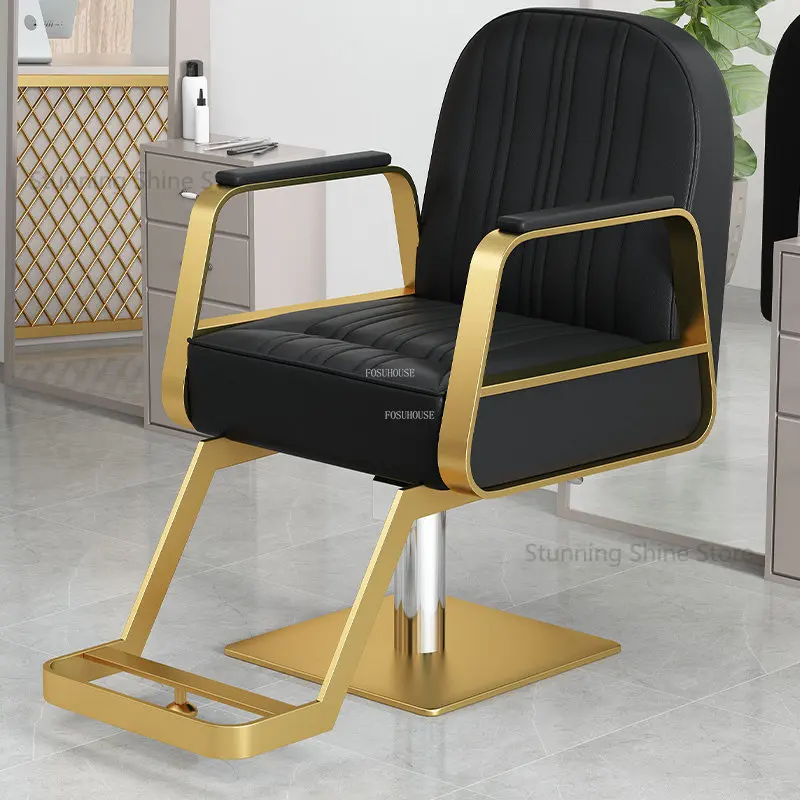 アメリカのサロンと美容院のための革製美容院の椅子,美容院のための