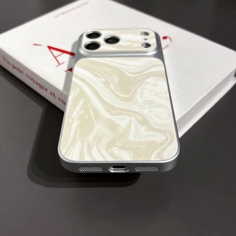 Velvet Matte Gradient Phone Case For Iphone Shockproof Design_voghion.com
