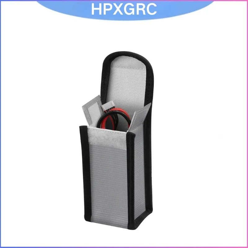 Sac de sécurité LiPo ignifuge 9,5x6,4x5cm pour batterie drone RC FPV