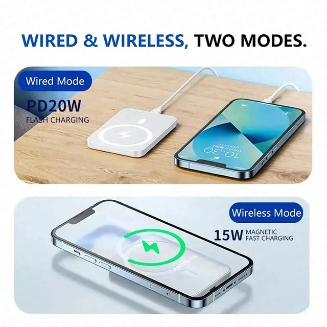 20,000mAh Magnetic Wireless Power Bank 3