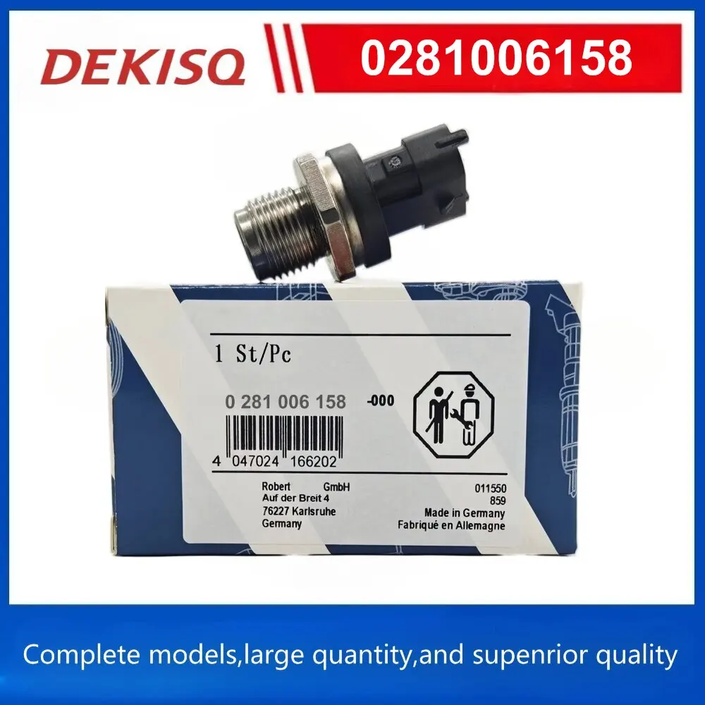 

0281006158 Fuel High Pressure Sensor Common Injection For IVECO OPEL VAUXHALL SAAB VOLVO