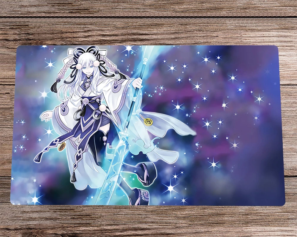 Yugioh Tcg Ccg Playmat Yukionna, The Ice Mayakashi Trading Card Game