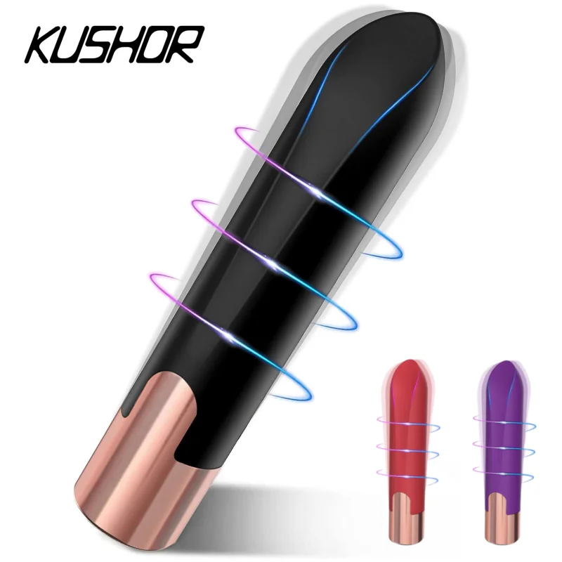 Leistungs starker Lippenstift Vibrator für Frau Kugel Vibrator mit 10 Vibrations modus Vaginal massage Nippel Klitoris Stimulator Sexspielzeug