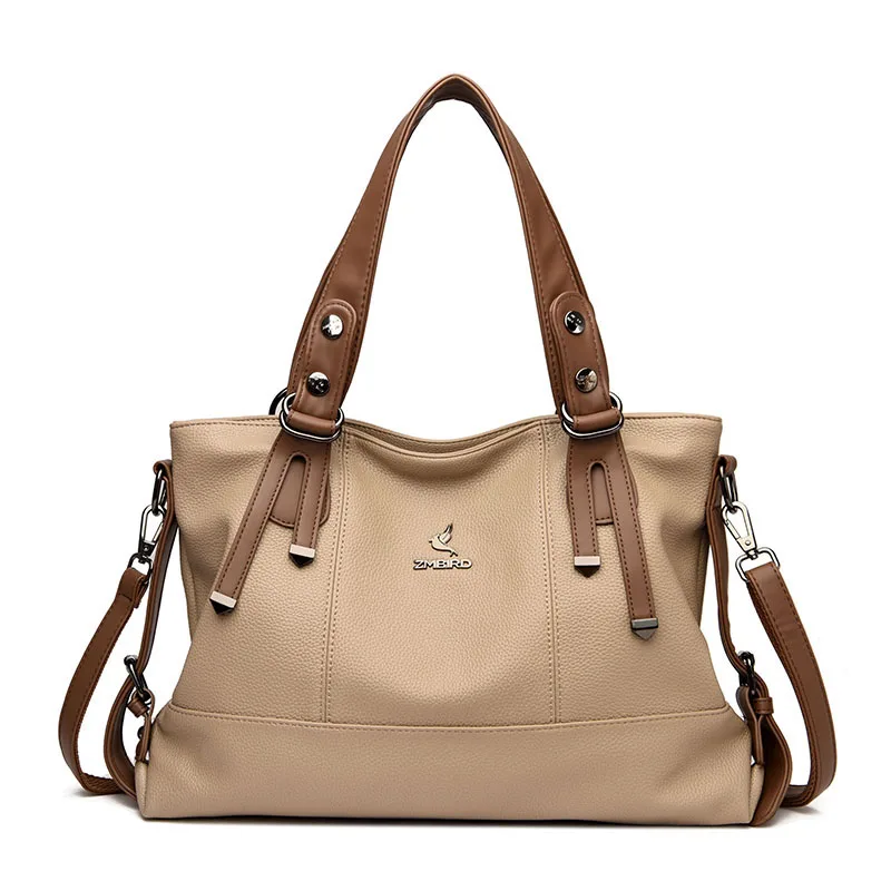 thumbnail image 1 of Bolso de mano de lujo para mujer, bolso de hombro de diseñador para mujer, nueva cartera y bolso de mano 2023, bolso de mano de cuero de alta calidad, bolsos de mujer, 1 of 5