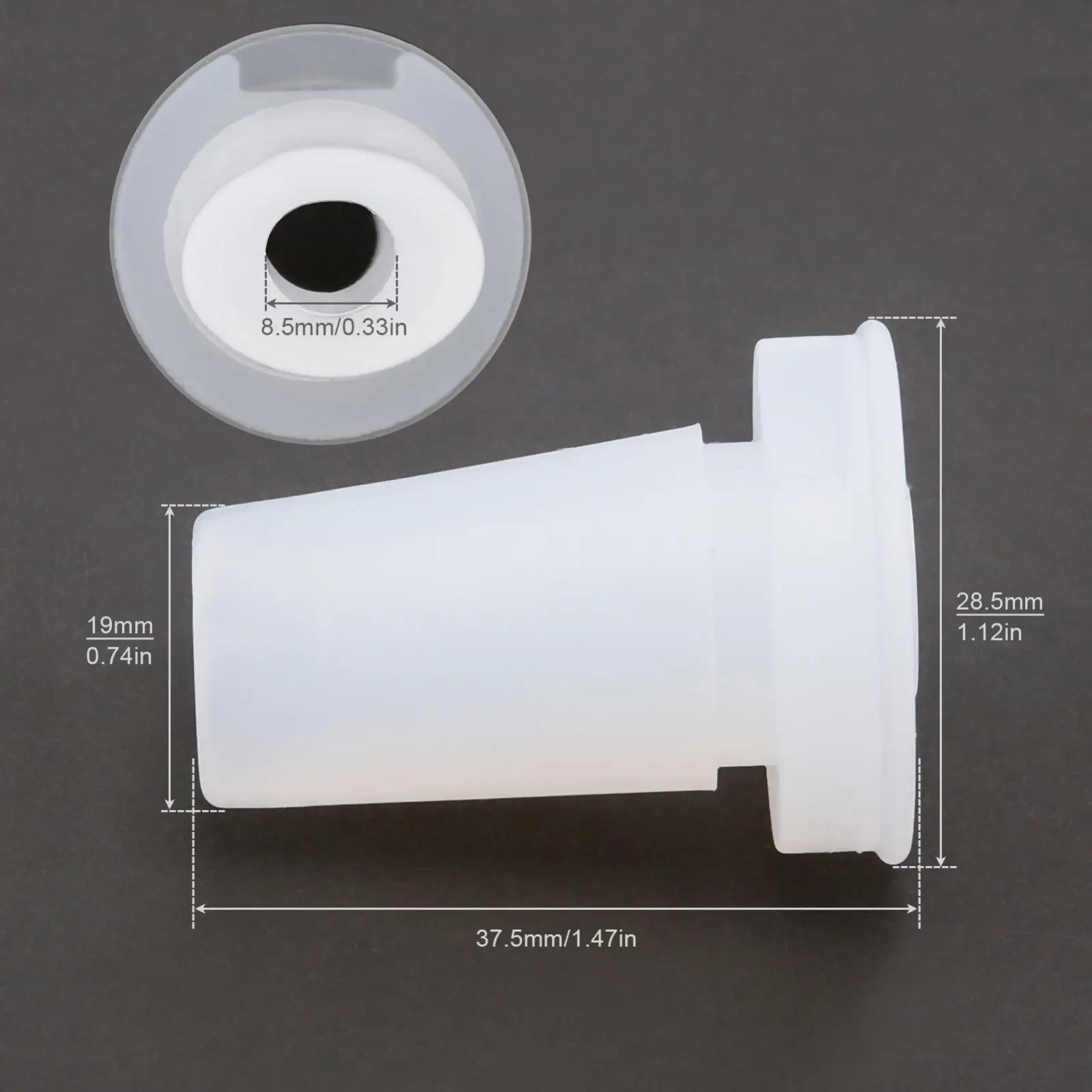 6pack Silicone Bite Valve Mouthpiece Replacement Fit for Brita Filter Bottle / 20/26/30/32oz Leak-proof Water Bottle Mouthpiece water bottle sports bottle