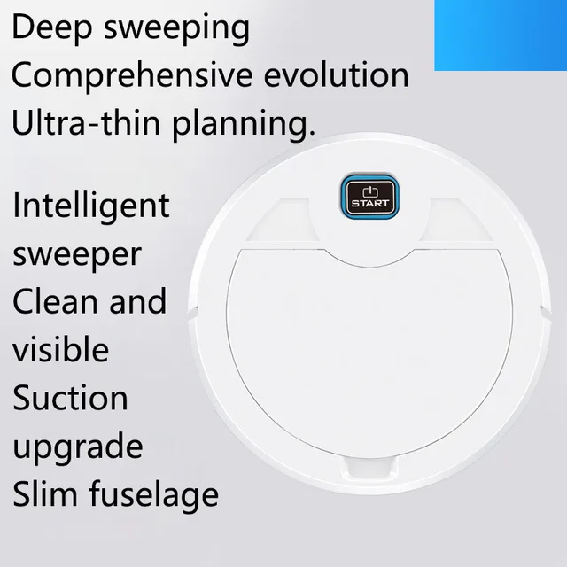 Konyha Aranyos Forró Seprő Intelligens Robot Otthoni Töltés Teljesen Automatikus Lusta Emberek Vákuum Vezeték Nélküli Tisztítóm - Image 4