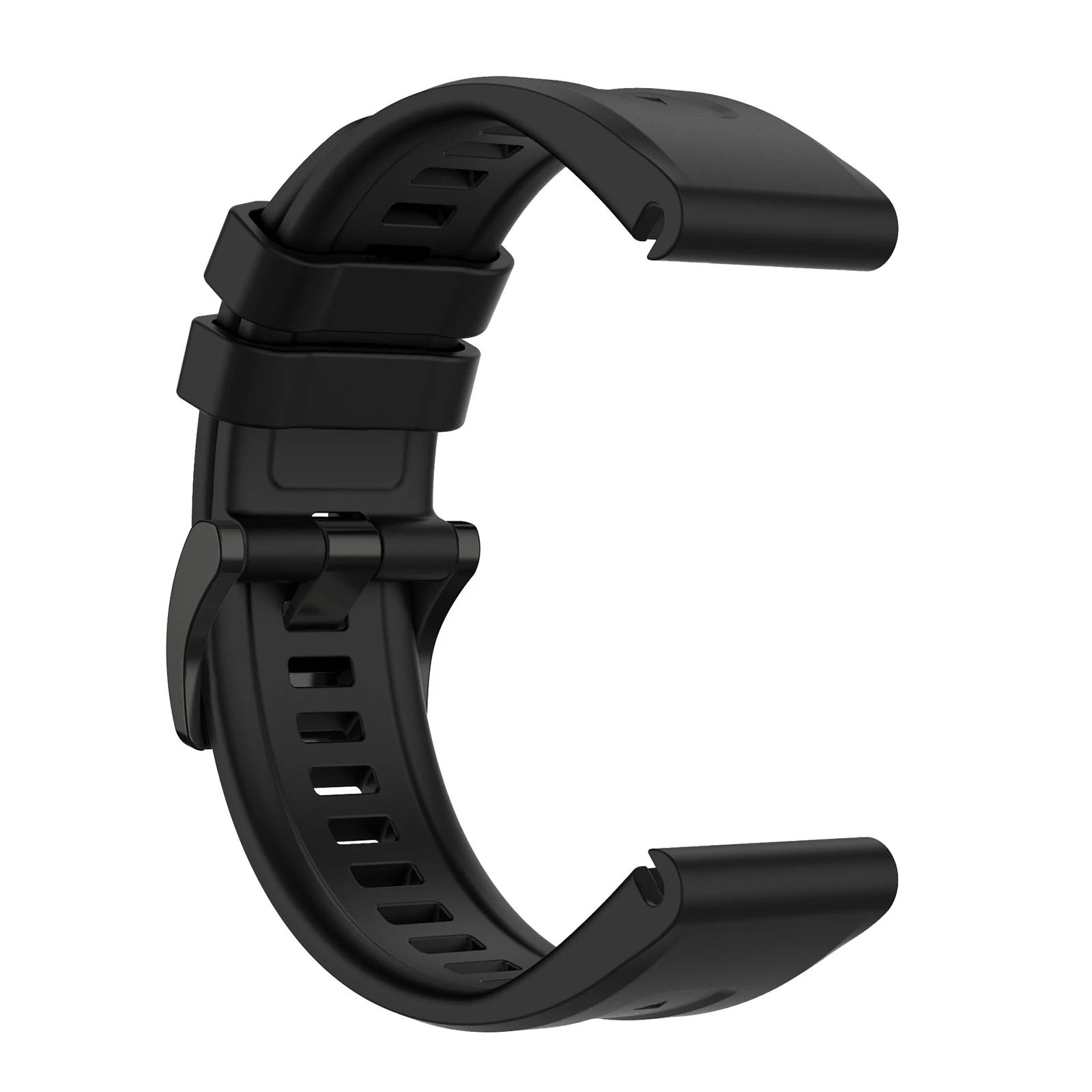Breathable Sweatproof Silicone Watch Band - Quick Release with Stylish Designs