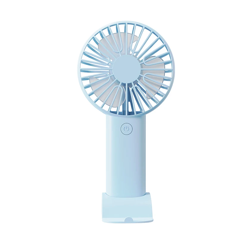 Compact 3-in-1 Portable USB Rechargeable Fan with Stand