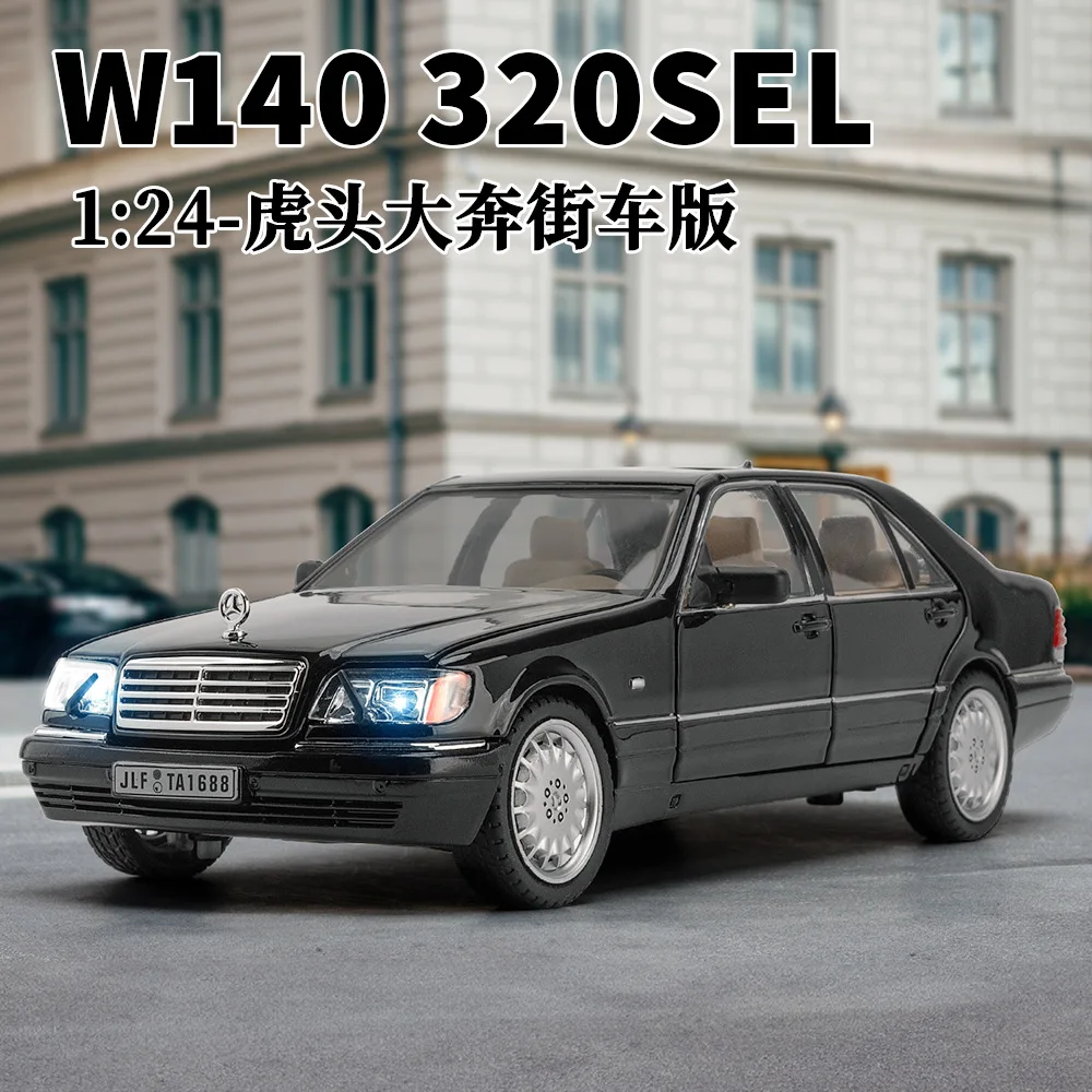 【新車】 1/24 メルセデス・ベンツ W140 320SEL カスタム メルセデスベンツW140 320SELクラシックリムジン 1/24スケール