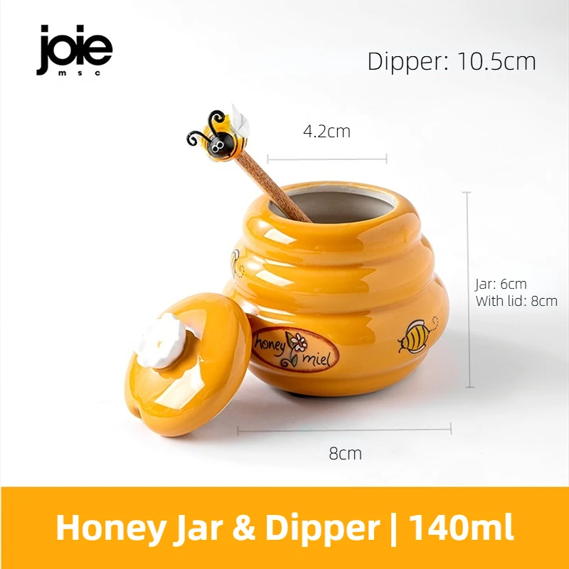 Vintage Bee Hive Honey Pot With Lid Ceramic Brown Caramel Jar Beehive - View #6