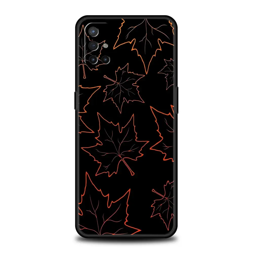 Autumn Leaves and Fox Pumpkin Halloween Phone Case