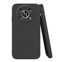 Original Shockproof TPU Soft Case - Enhanced Protective Back Bumper Cover for Magic 4 Lite 5G (Black)