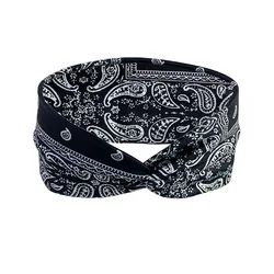 Stylish Wide Turban Headbands for Women - Fashionable Yoga & Workout Hair Accessories (10411)