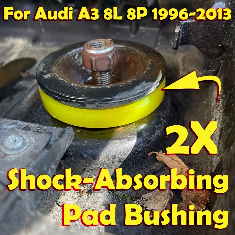 2X-Car-Front-Strut-Top-Mount-Tower-Suspension-Shock-Absorbing-Pad ...