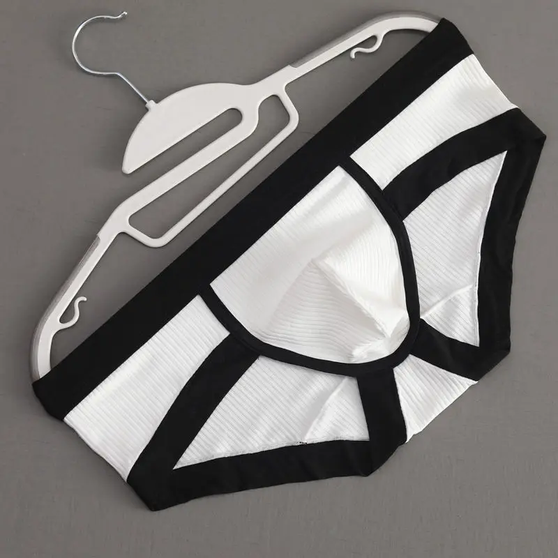 Factory Direct Supply Men's New Panties Triangle Comfort Breathable Polyester Arm Summer Student Youth Sports Trend Sexy Men