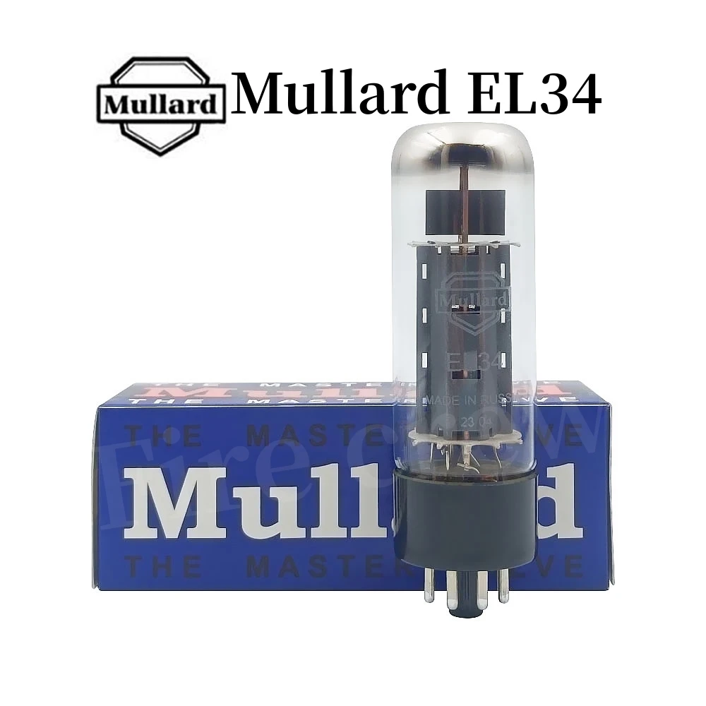 Fire Crew Mullard EL34 Vacuum Tube Upgrade 6CA7 EL34C EL34B 6P3P 5881 KT66 6V6 KT77 HIFI Audio Valve Electron Tube Amplifier Diy 5