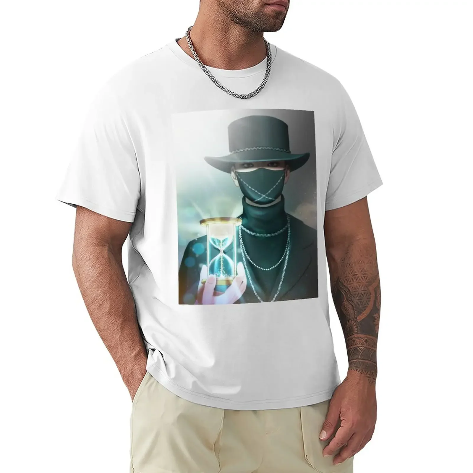 Ateez Hongjoong Zero Fever T-Shirt Kawaii Clothes T-Shirt In Cotone Da Uomo Vintage Moda Coreana