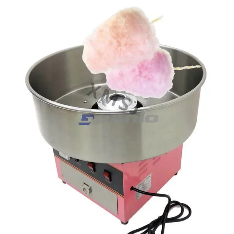 Professional Automatic Electric Battery Maker Pink Commercial Operate Make Cotton Candy Floss Machine for Sale корректор для лица eveline art professional make up тон 05 nude 2 в 1 светоотражающий с кисточкой