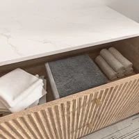 ตู้ลิ้นชัก 5 ชั้น ลายไม้ หน้าท็อปลายหินอ่อน สำหรับห้องนั่งเล่น ห้องนอน ตู้สูง ตู้เก็บของ 5