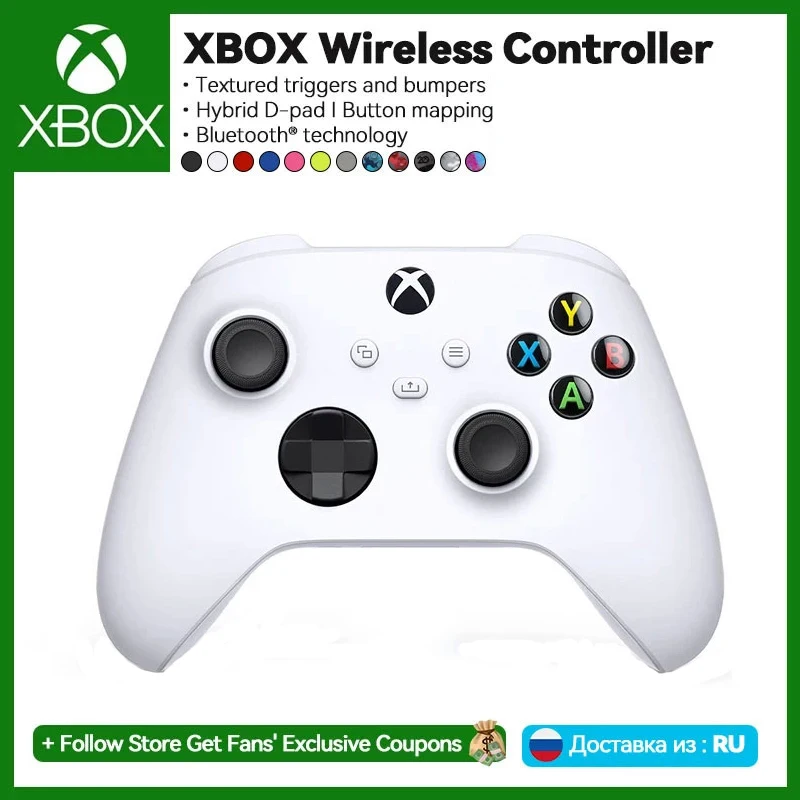 Microsoft Xbox One Wireless Controller - Manette de jeu - sans fil - pour  PC, Microsoft Xbox One - Manette - Achat & prix