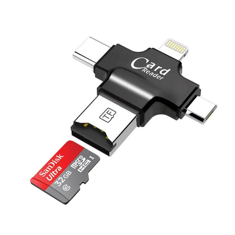 Адаптер usb sd type c