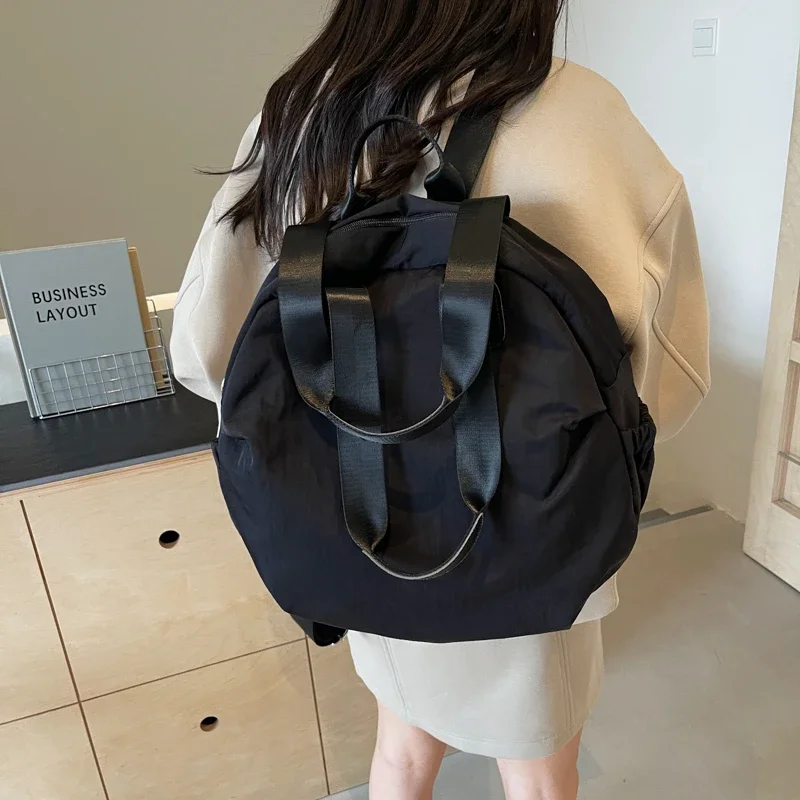 thumbnail image 1 of Mochila de mujer de diseñador de alta calidad de algodón, bolso femenino, bolsos escolares de moda, mochilas de viaje multifunción de gran capacidad, mochila, 1 of 5