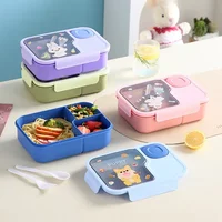 Süße Lunchbox mit Sichtfenster