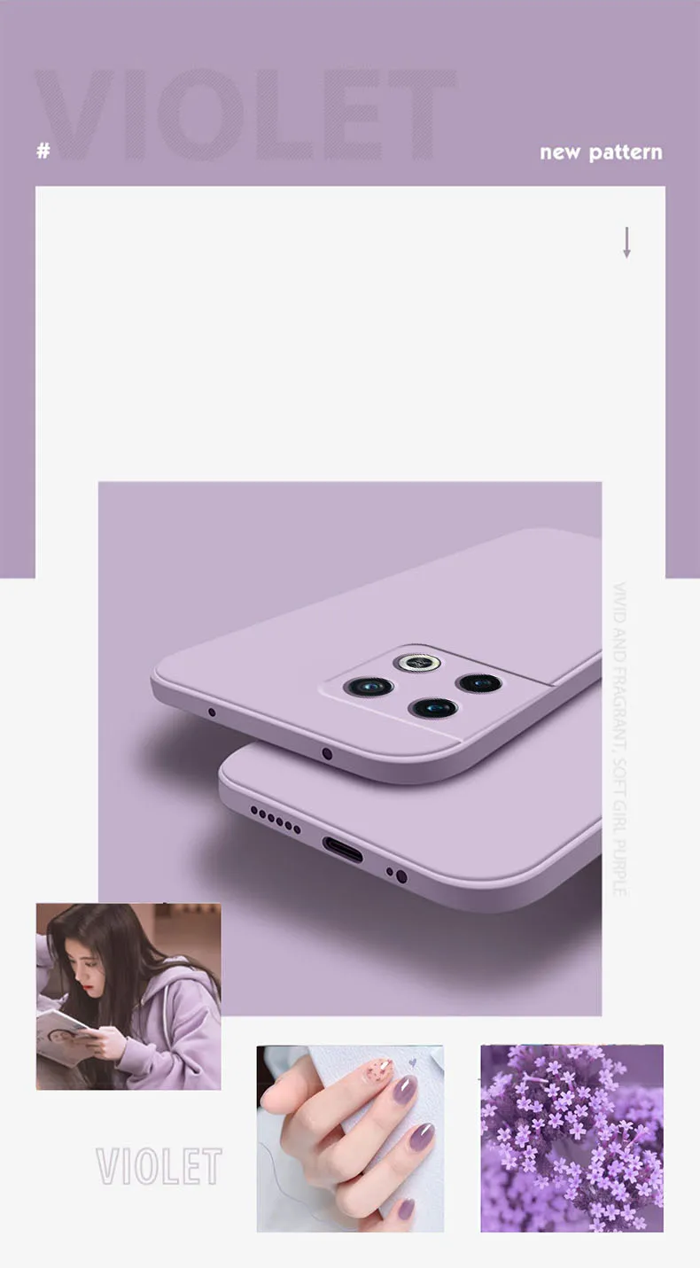 Husă de telefon din silicon lichid pentru oneplus moale_voghion.com