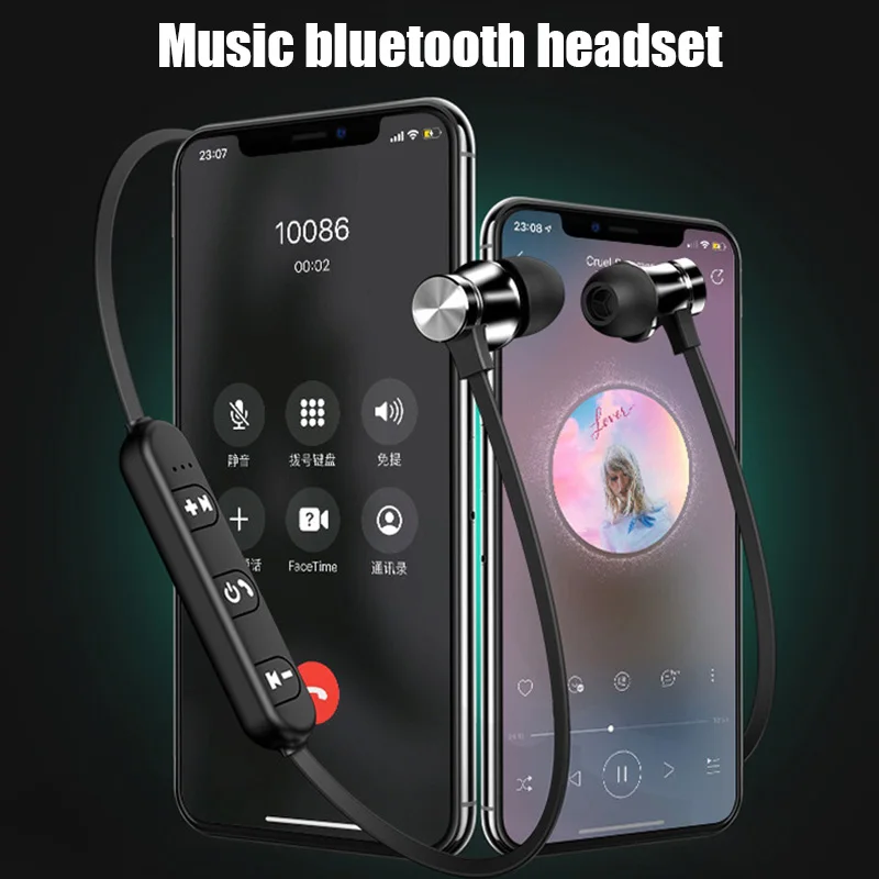 XT-11 Bluetooth 4.2 Wireless Earphone Sports Headset Waterproof Earbuds Neckband Magnetic Headphone With Mic For Samrtphones 3